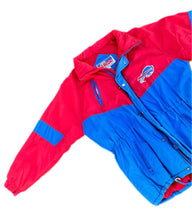 Load image into Gallery viewer, Vintage 90s Buffalo Bills Full Zip Puffer Jacket By Starter Pro Line M Medium