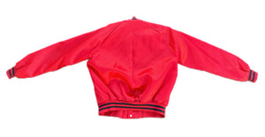 Arizona Cardinals Vintage Chalk Line NFL Red Satin Varsity Jacket Size L Large