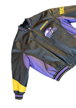 Load image into Gallery viewer, Minnesota Vikings Vintage 80-90s G-III Carl Banks Leather NFL Varsity Jacket XL