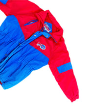 Load image into Gallery viewer, Vintage 90s Buffalo Bills Full Zip Puffer Jacket By Starter Pro Line M Medium