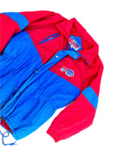 Load image into Gallery viewer, Vintage 90s Buffalo Bills Full Zip Puffer Jacket By Starter Pro Line M Medium