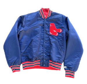 Vintage 80's Starter Boston Red Sox MLB Satin Jacket Men’s M USA Great Shape