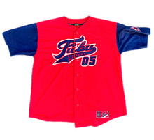Load image into Gallery viewer, VTG FUBU Baseball Jersey Adult 2XL XXL Red &amp; Blue Champions Collection