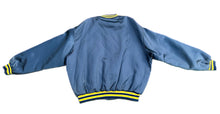 Load image into Gallery viewer, Vintage 90&#39;s Swingster U.S. Navy Midshipmen Blue Satin Quilted Bomber Jacket XXL