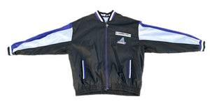 Vintage Arizona Diamondbacks MLB Windbreaker Men's XL Black Pro Player Jacket