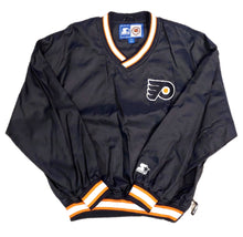 Load image into Gallery viewer, VINTAGE STARTER PHILADELPHIA FLYERS ERIC LINDROS #88 NHL PULLOVER JACKET M