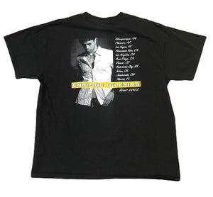 Vintage 90’s 2002 Enrique Iglesias Vivir T Shirt XL Short Sleeve Hip Hop Rap Tee