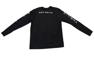 Sam Smith Long Sleeve Thrills Photo Concert T-Shirt Black XL