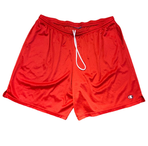 Vintage Champion Mesh Basketball Shorts W/ Pockets - Athletic Gym Wear - XL
