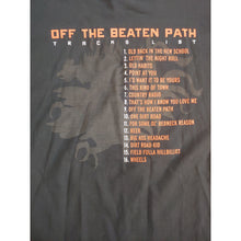Load image into Gallery viewer, Justin Moore Off The Beaten Path Unisex T Shirt Black Large Country Music