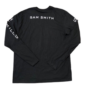 Sam Smith Long Sleeve Thrills Photo Concert T-Shirt Black XL