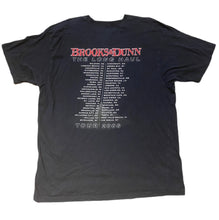 Load image into Gallery viewer, Brooks And Dunn Concert T-Shirt The Long Haul Tour 2006 Band Tee Black XXL 2XL