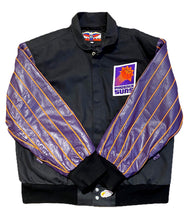 Load image into Gallery viewer, Phoenix Suns NBA- Vtg Jeff Hamiliton Leather Jacket Rare Vintage Limited Edition Large