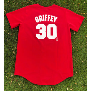 Vintage Majestic Cincinnati Reds Ken Griffey MLB Baseball Authentic Jersey