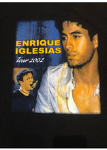 Load image into Gallery viewer, Vintage 90’s 2002 Enrique Iglesias Vivir T Shirt XL Short Sleeve Hip Hop Rap Tee