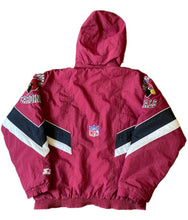 Load image into Gallery viewer, Phoenix Cardinals Starter Puffer Jacket XL Excellent NFL football Arizona